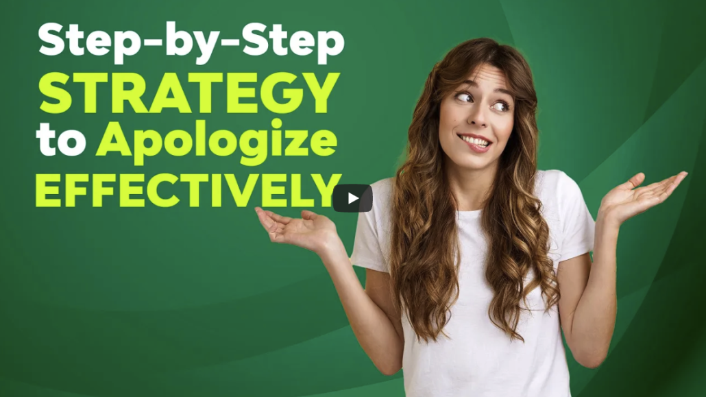 Video Thumbnail for How to Apologize to Anyone